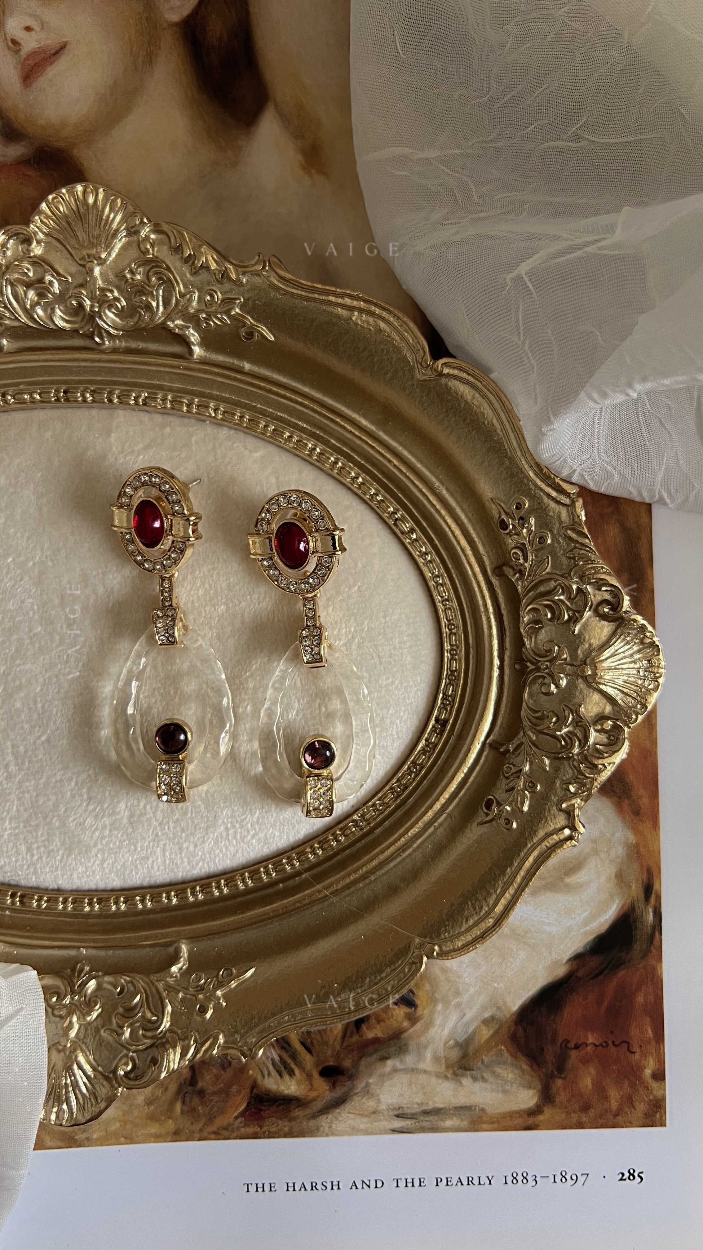 Valoria gemstone earrings